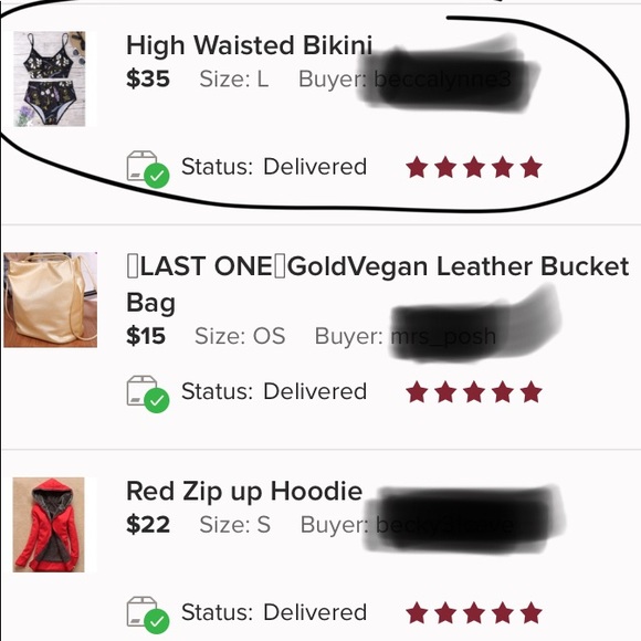 High Waisted Print Bikini - Picture 5 of 5